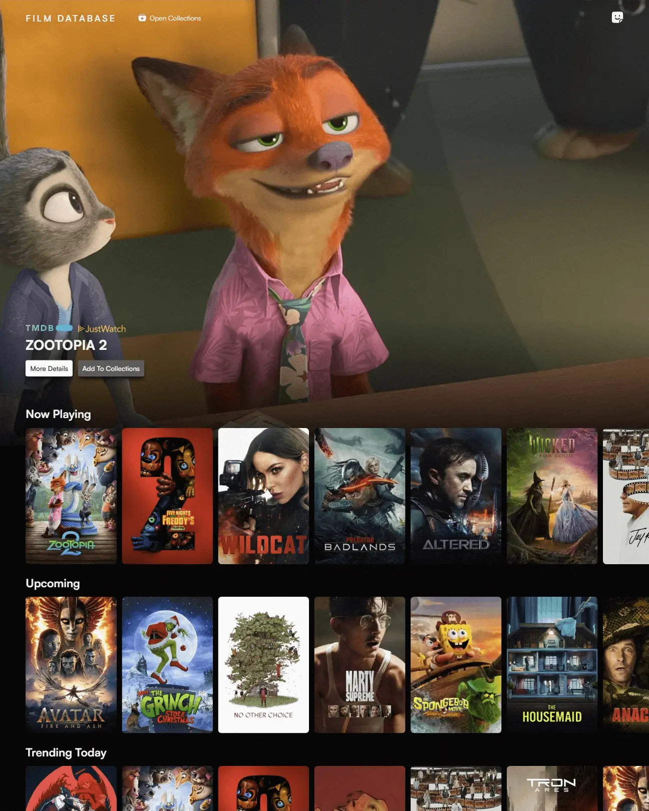 Film Database Development Project